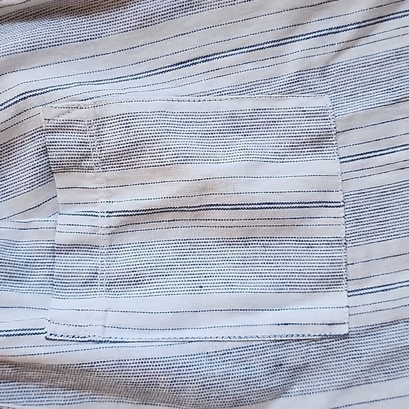 NWT Banana Republic Gap wide leg striped linen beach pants size medium - Picture 6 of 16